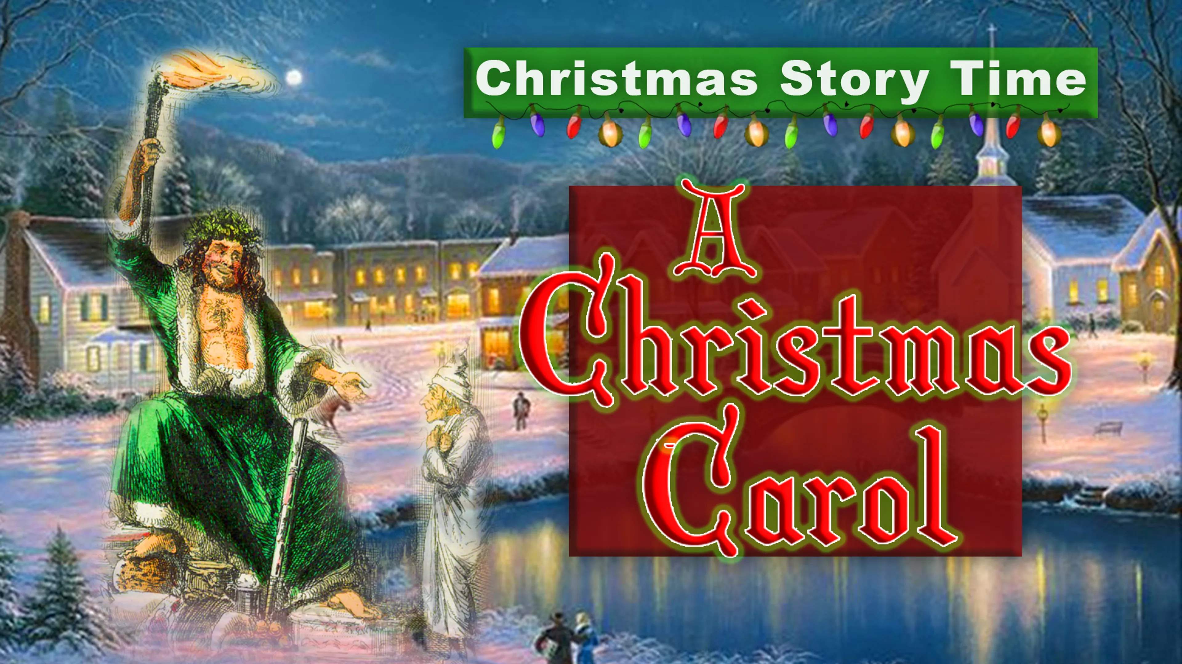 Christmas Story Time: A Christmas Carol poster